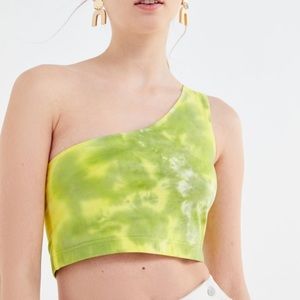 Urban outfitter one shoulder crop top bra HOLD